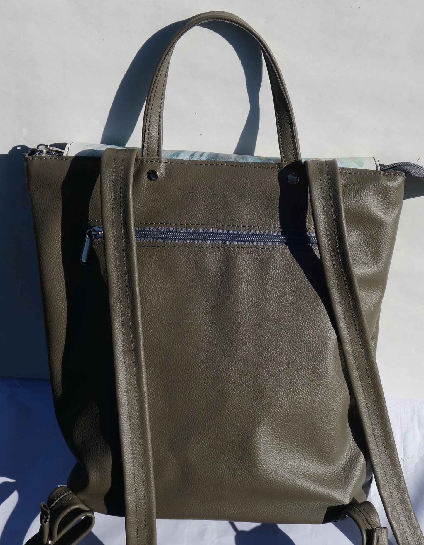 RUCSAC DE PIELE NATURALA INNER PEACE