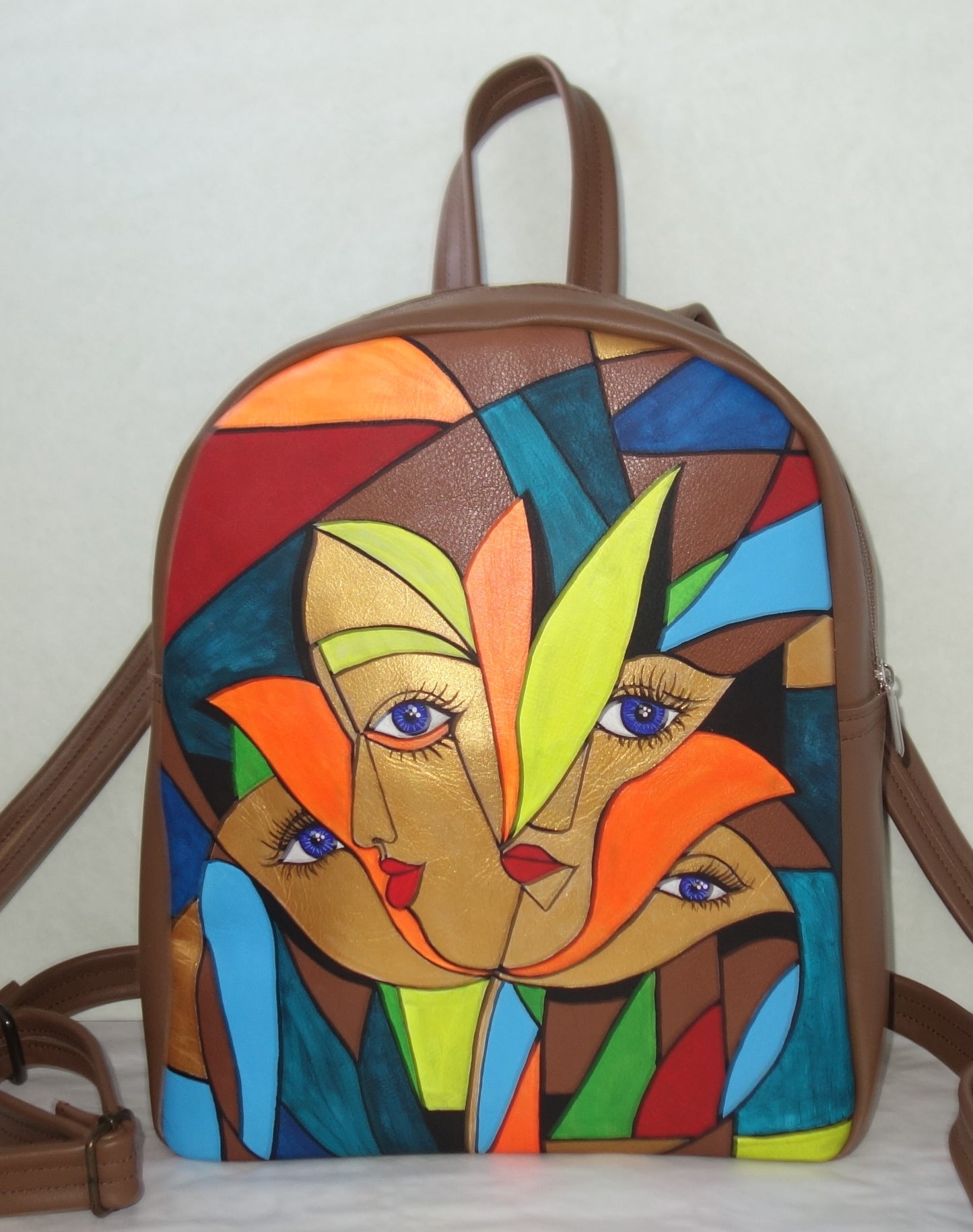 RUCSAC DE PIELE NATURALA ALL ABOUT ME