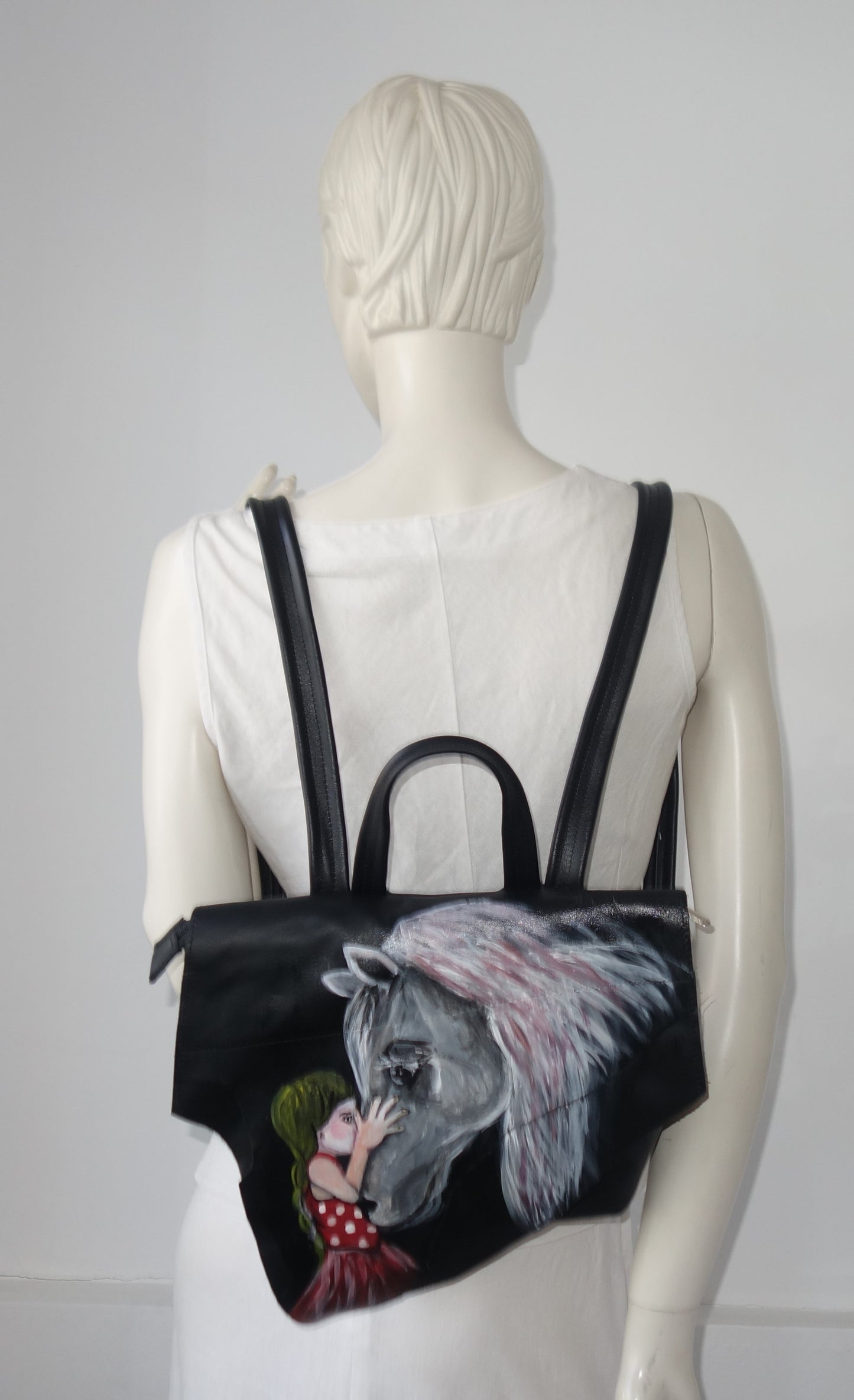 RUCSAC DE PIELE NATURALA MY FRIEND