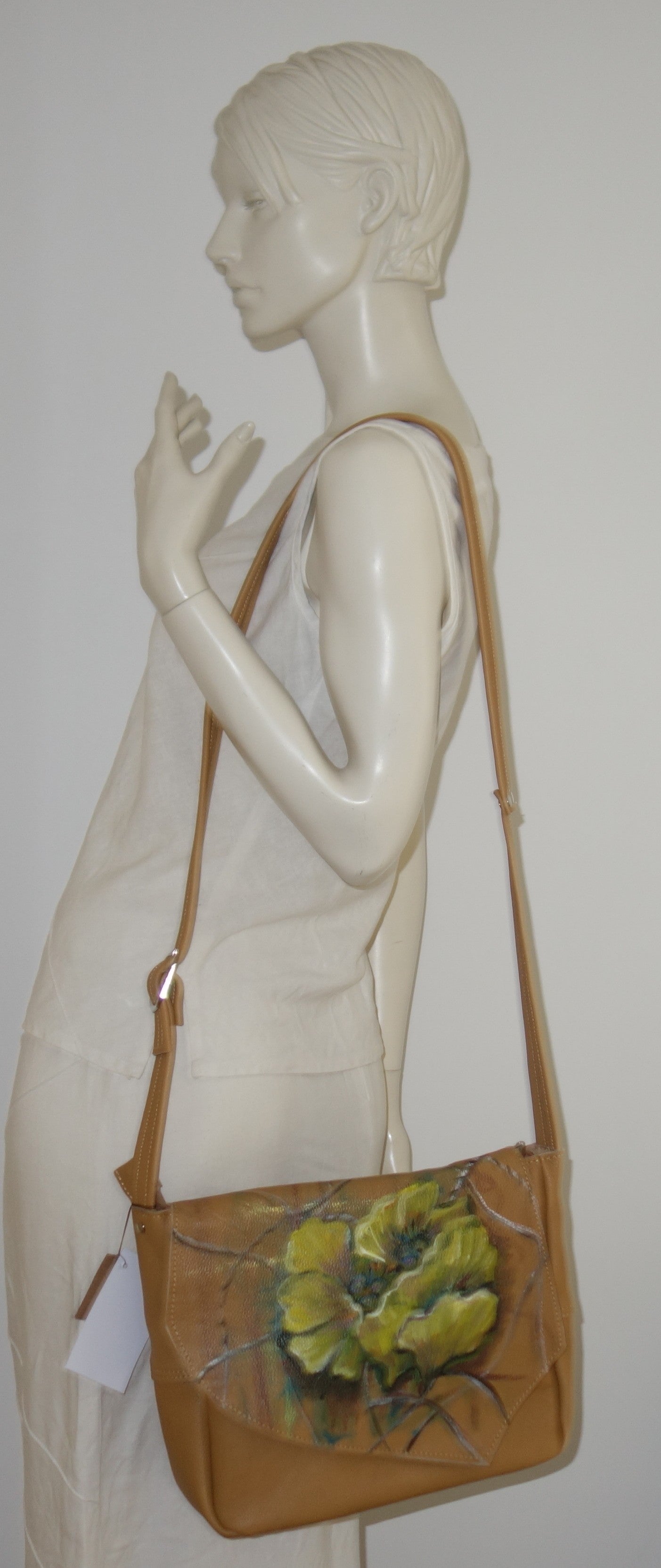 GEANTA DE PIELE NATURALA NATURE