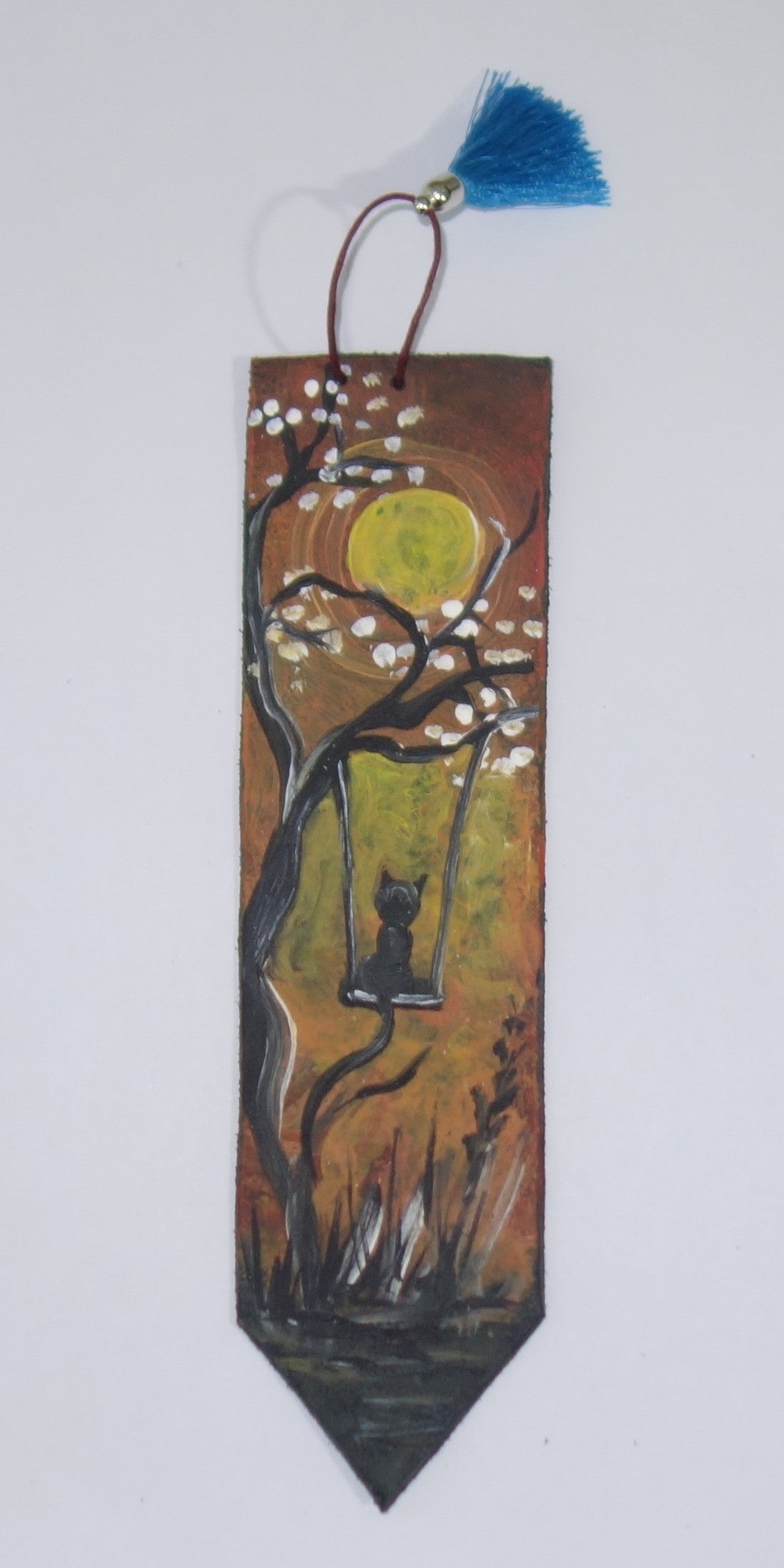 SEMN DE CARTE DIN PIELE NATURALA 22