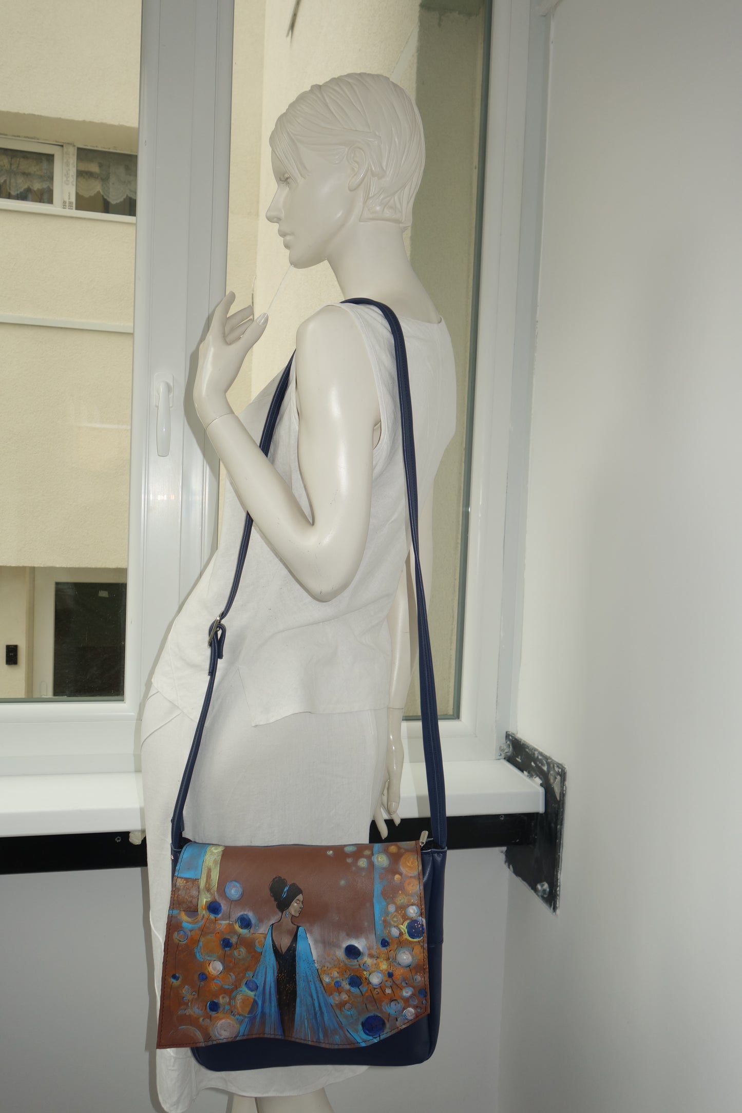 GEANTA DE PIELE NATURALA FAIRY