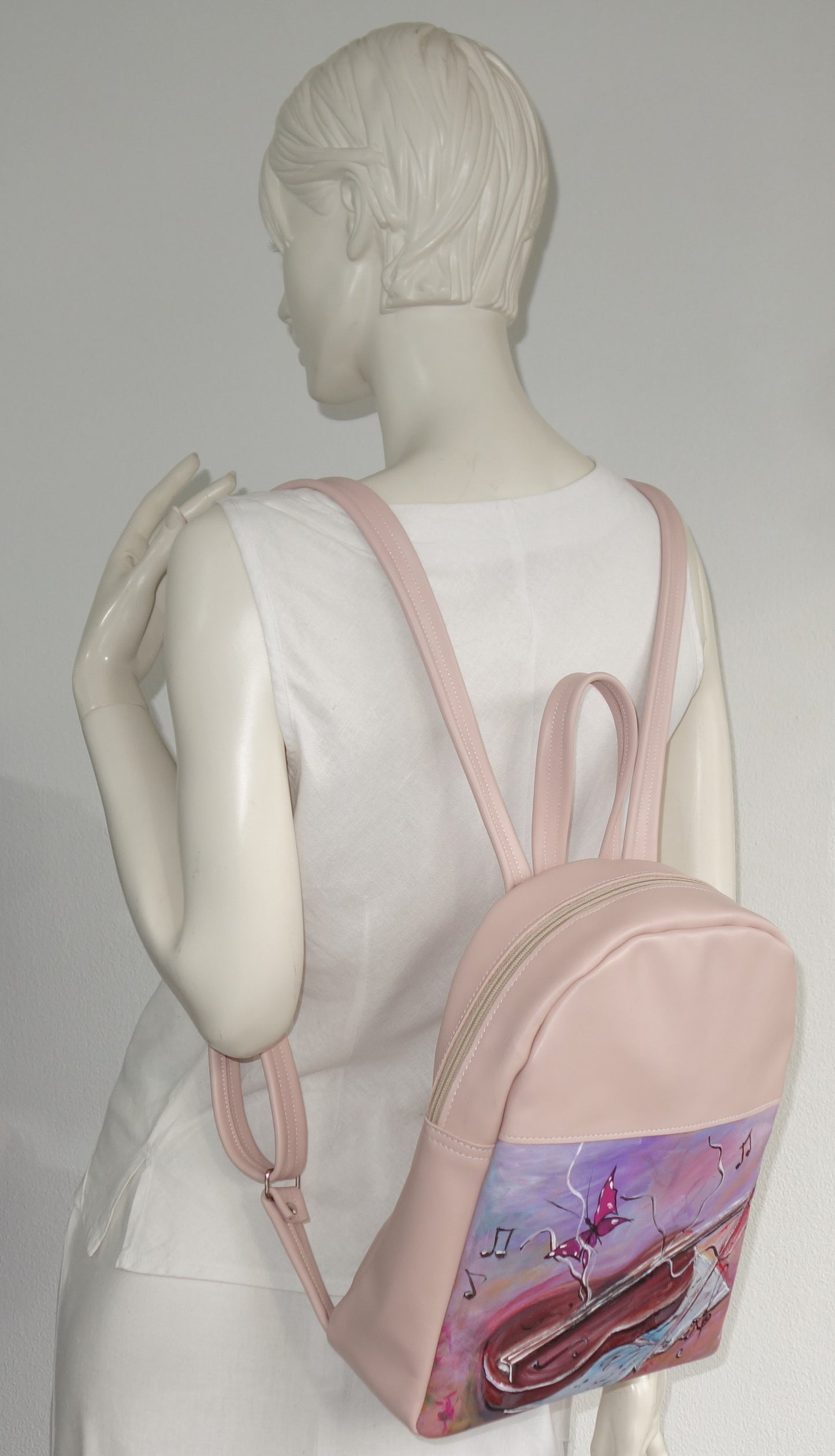 RUCSAC DE PIELE NATURALA JOY