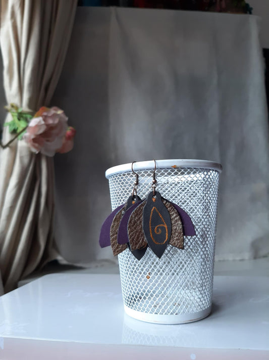 CERCEI DIN PIELE NATURALA FLY