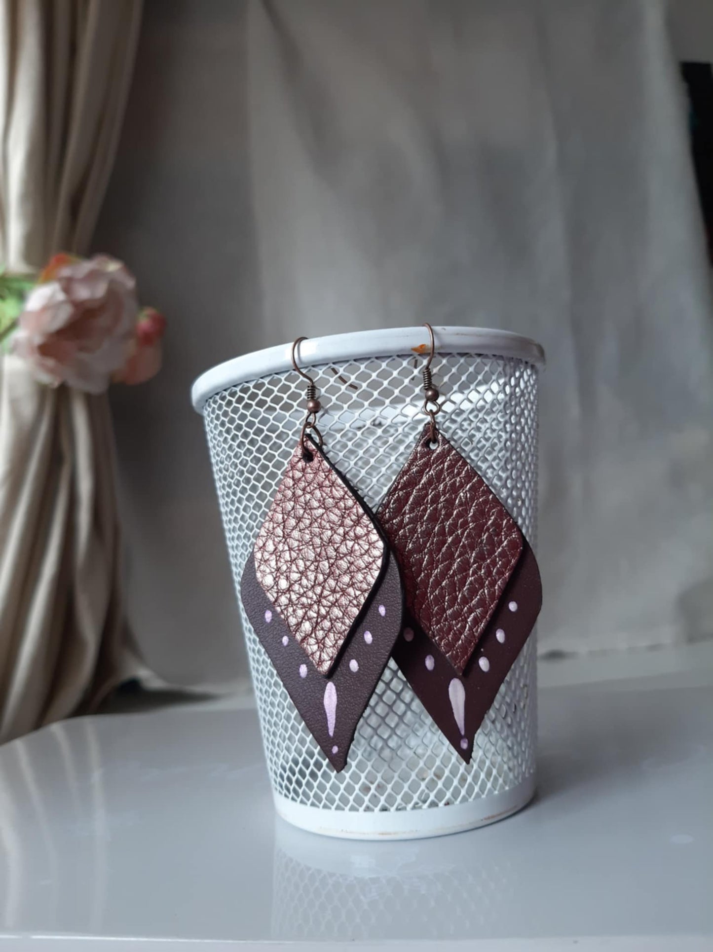 CERCEI DIN PIELE NATURALA SHINE