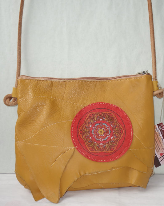 GEANTA DE PIELE NATURALA MANDALA