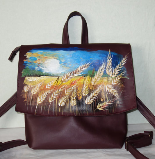 RUCSAC DE PIELE NATURALA MAGIC
