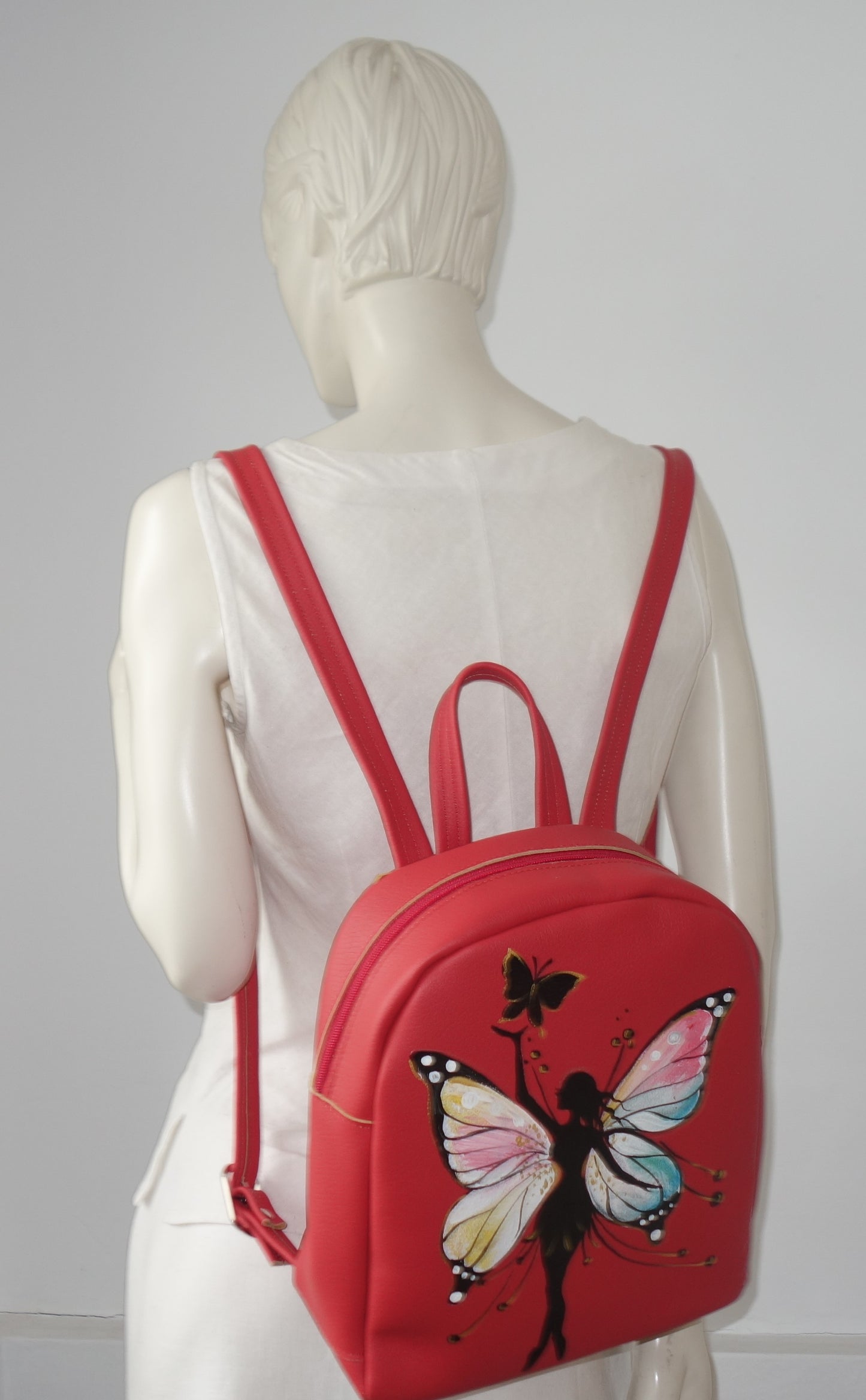 RUCSAC DE PIELE NATURALA JOY