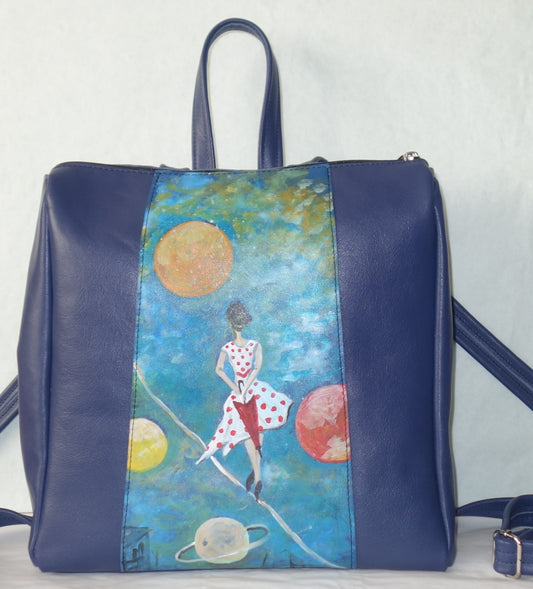 RUCSAC DE PIELE NATURALA FREEDOM