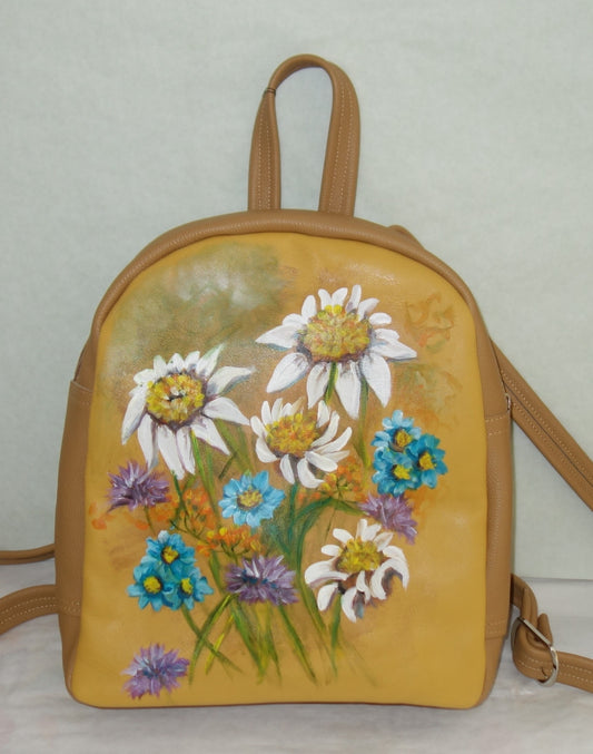 RUCSAC DE PIELE NATURALA MUZICA NATURII