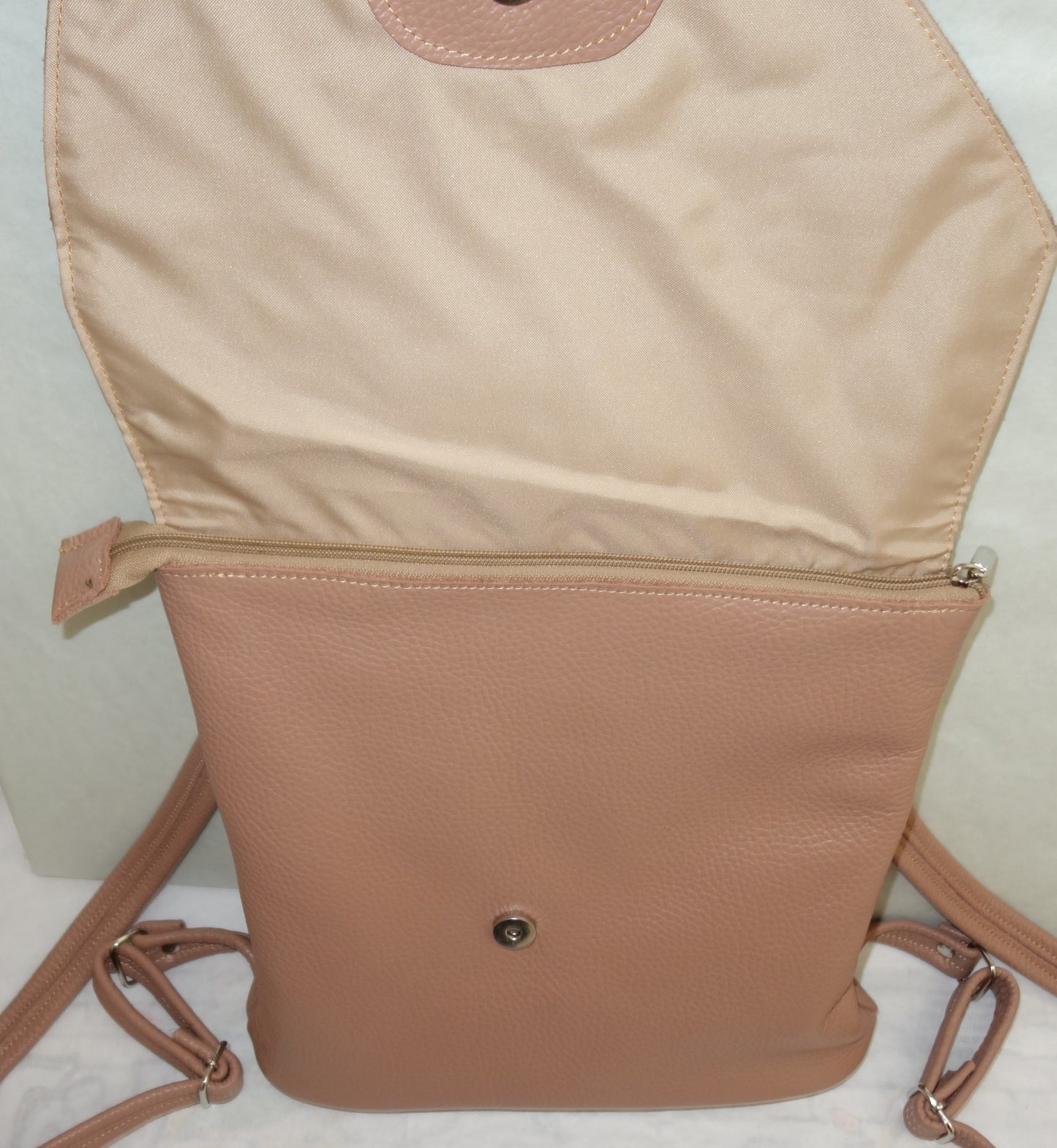 RUCSAC DE PIELE NATURALA NATURE