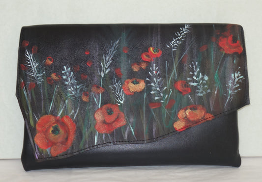 PLIC DE PIELE NATURALA POPPIES