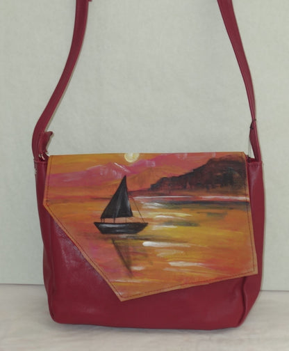 GEANTA DE PIELE NATURALA MAGIC