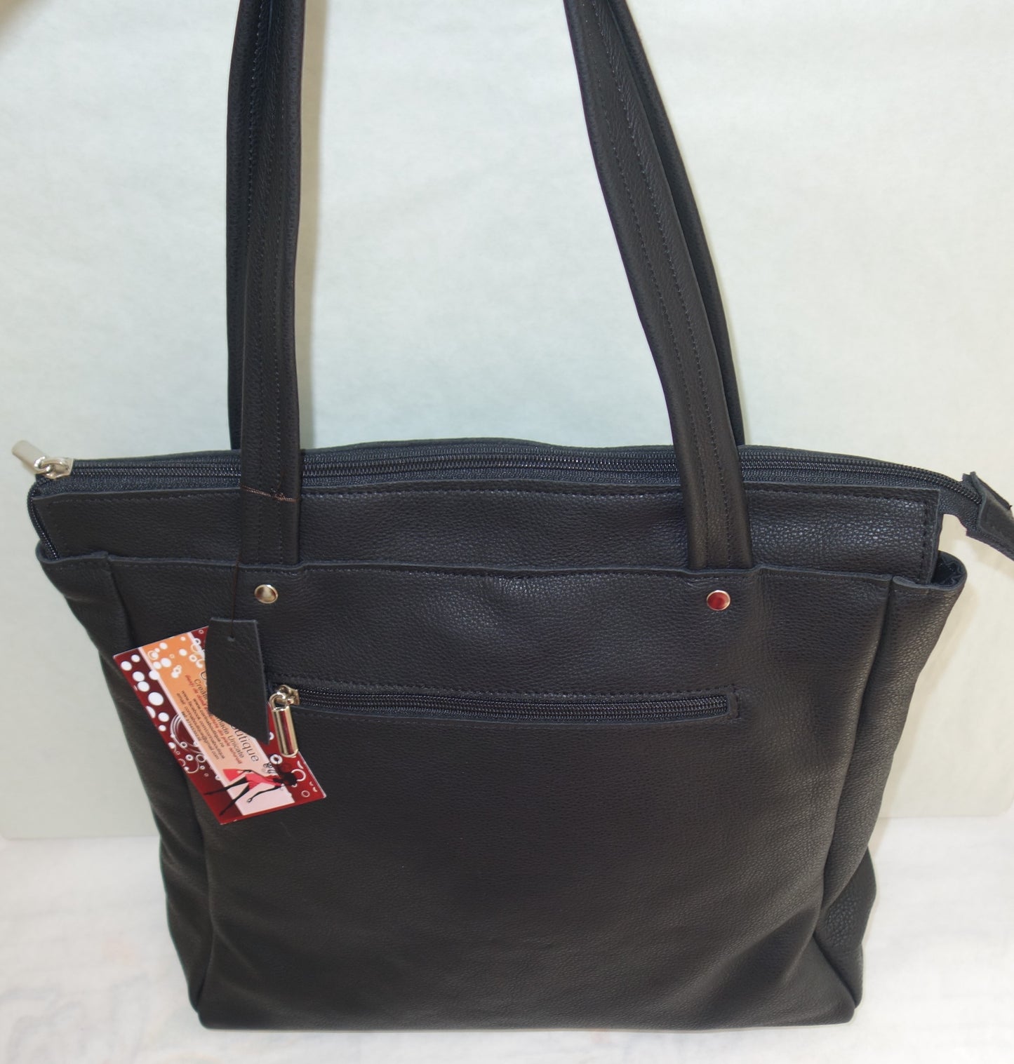 POSETA DE PIELE NATURALA BUCHET