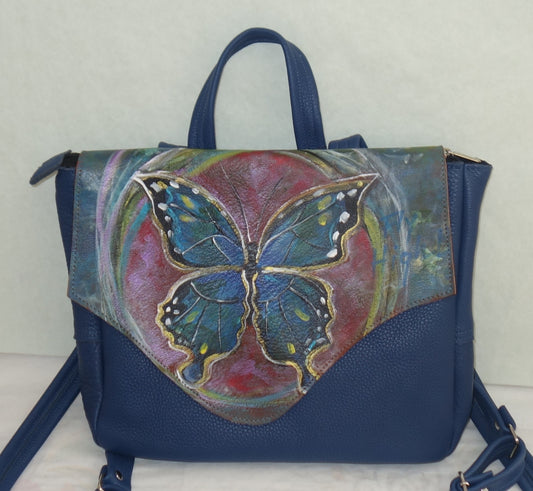 RUCSAC DE PIELE NATURALA ZBOR