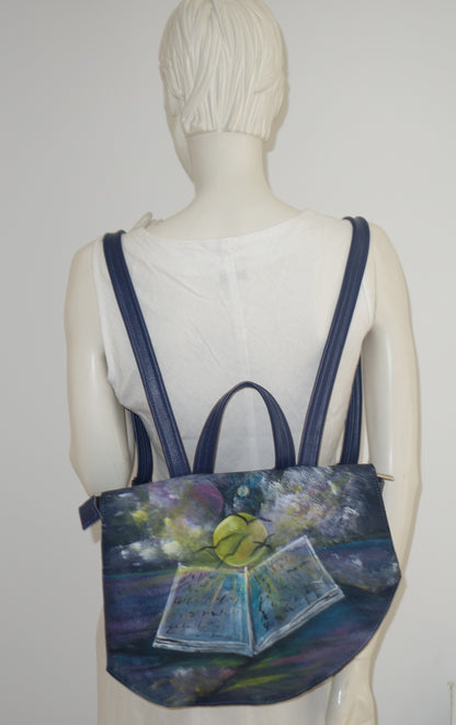 RUCSAC DE PIELE NATURALA HOPE