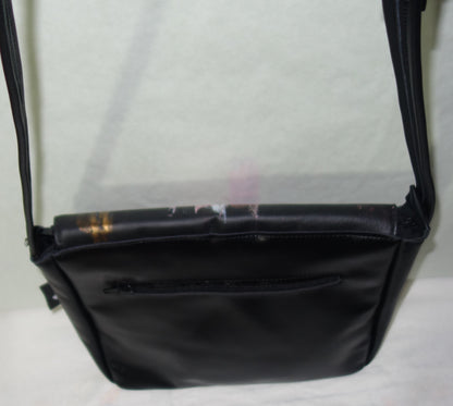 GEANTA DE PIELE NATURALA POPPIES