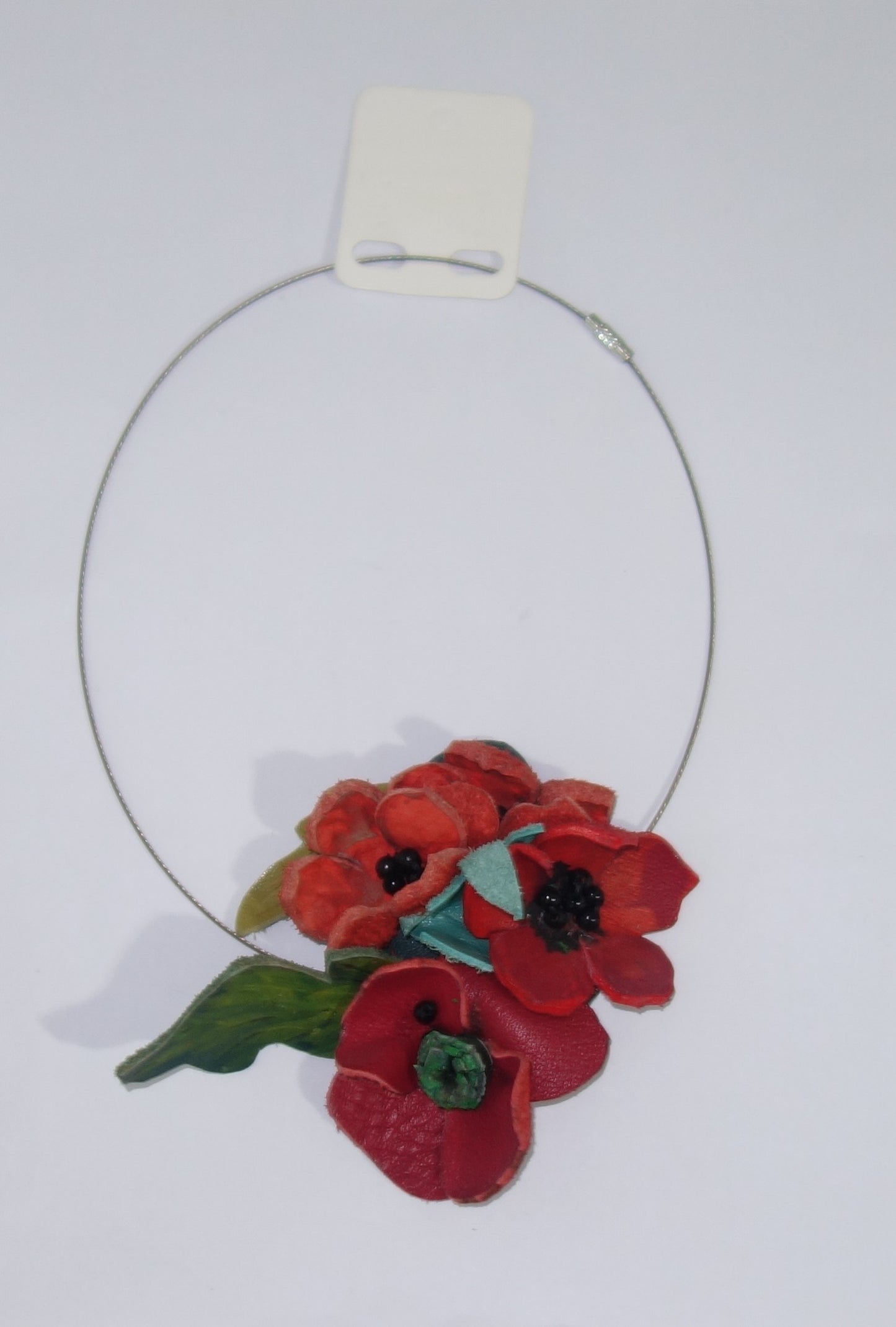 COLIER PIELE NATURALA MACI