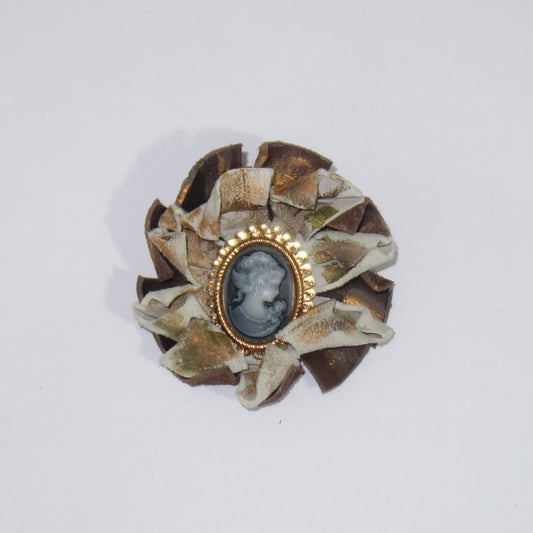 BROSA PIELE NATURALA CAMEE 3