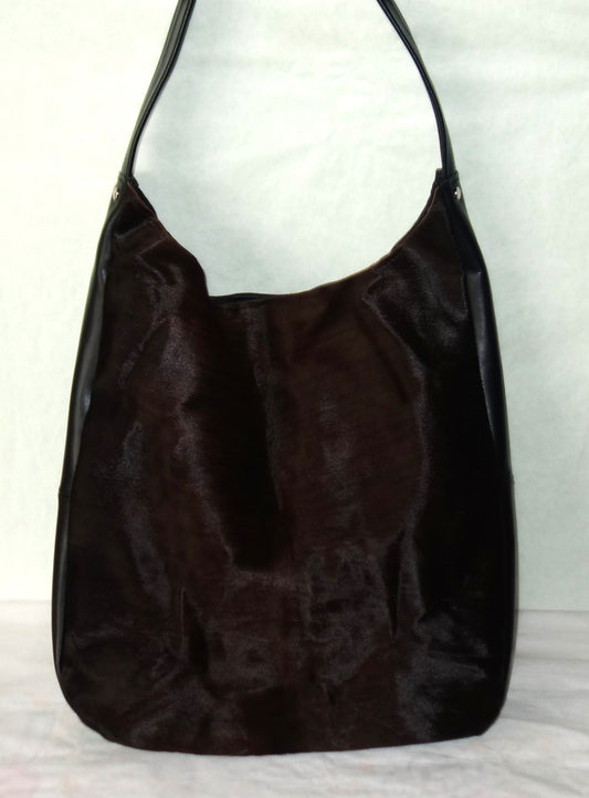 POSETA DE PIELE NATURALA FREEDOM