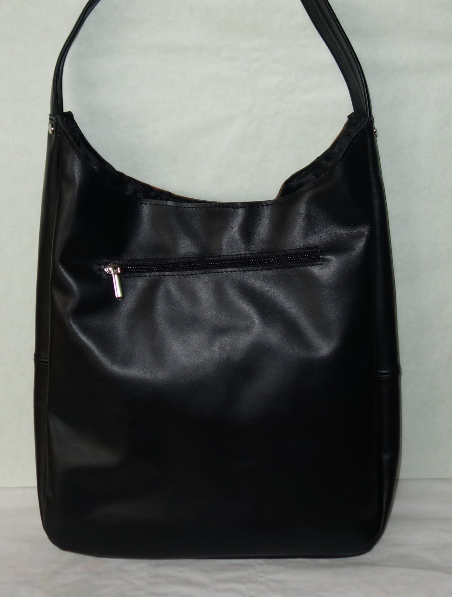 POSETA DE PIELE NATURALA FREEDOM