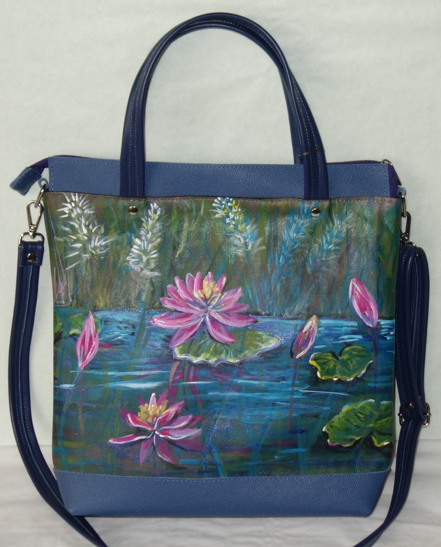 POSETA DE PIELE NATURALA EXUBERANT