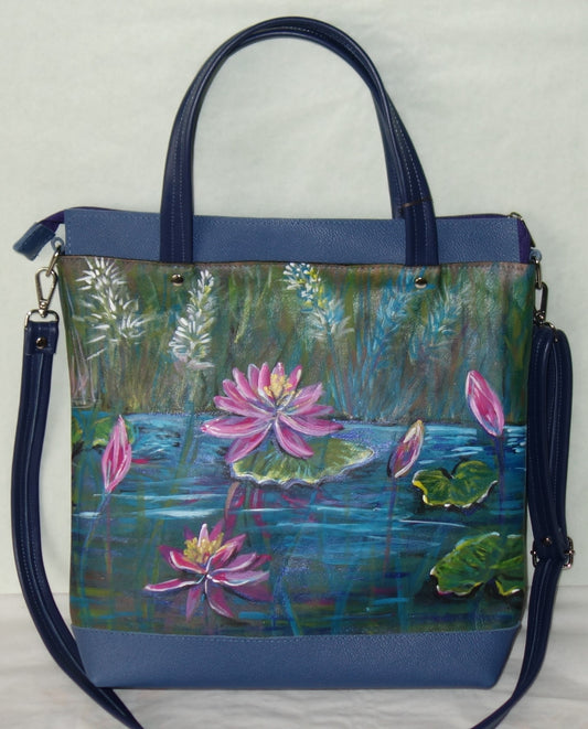 POSETA DE PIELE NATURALA EXUBERANT