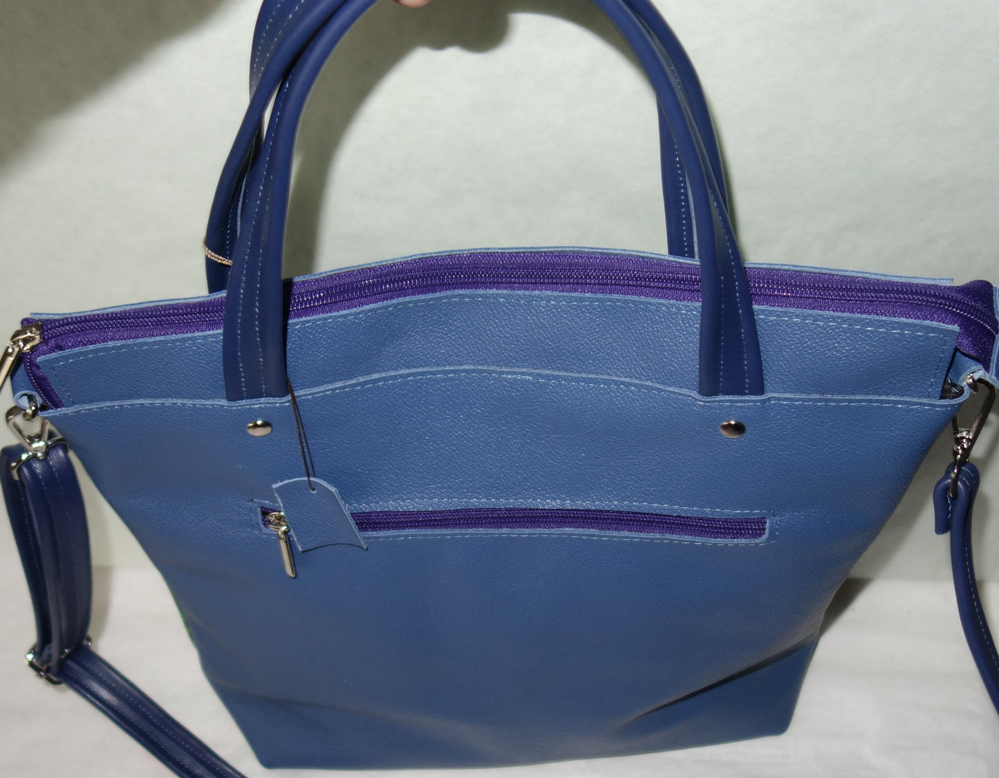 POSETA DE PIELE NATURALA EXUBERANT