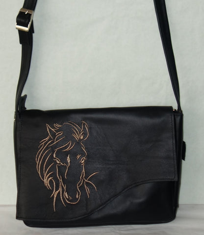 GEANTA DE PIELE NATURALA PEACEFUL HEART