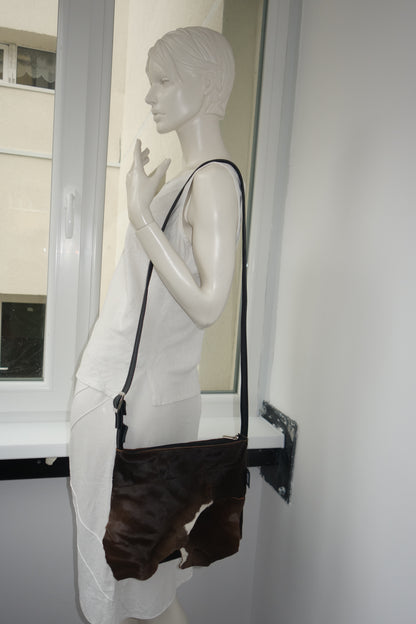 GEANTA DE PIELE NATURALA RAW 3