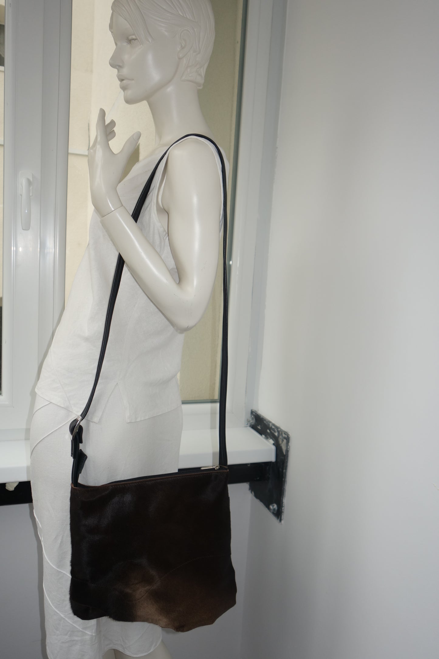 GEANTA DE PIELE NATURALA RAW 2