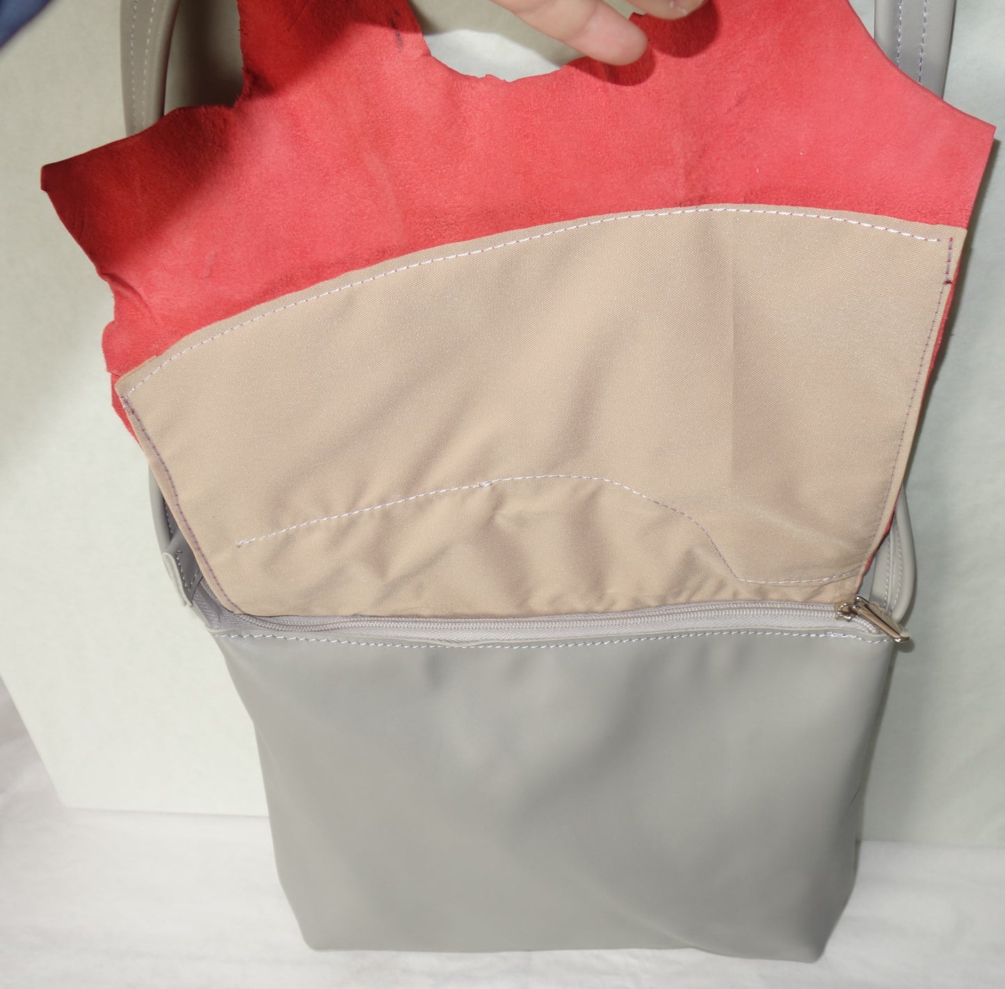 GEANTA DE PIELE NATURALA VARA