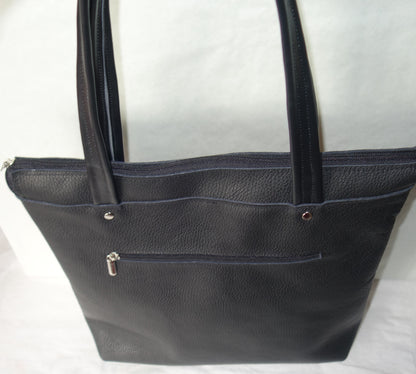 POSETA DE PIELE NATURALA DARE