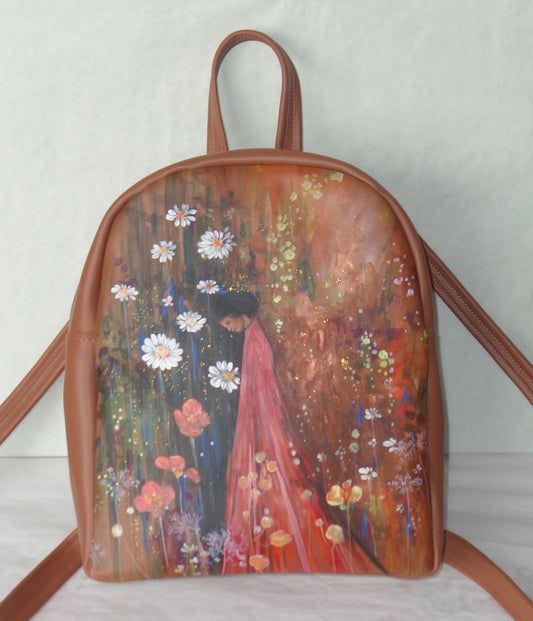 RUCSAC DE PIELE NATURALA INNER PEACE