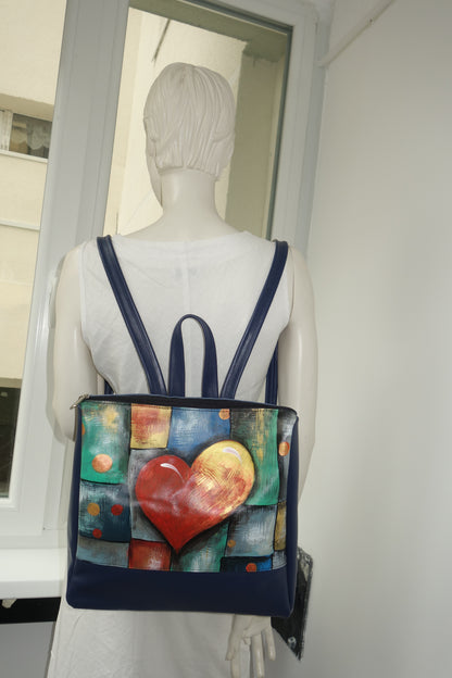 RUCSAC DE PIELE NATURALA SUNNY DAY