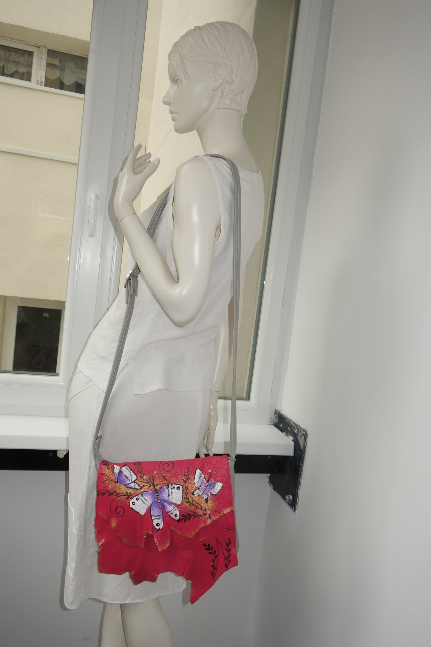 GEANTA DE PIELE NATURALA VARA