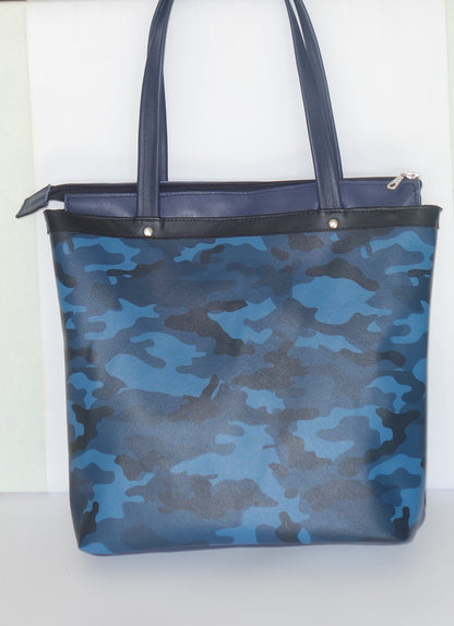 POSETA DE PIELE NATURALA SEA WAVES