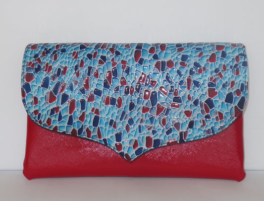 PLIC DE PIELE NATURALA AZUR