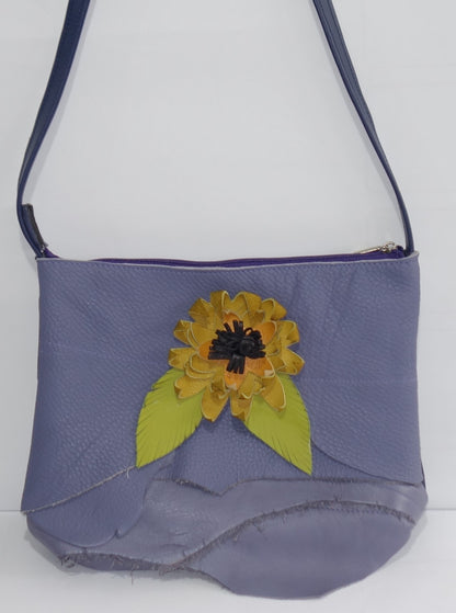 GEANTA DE PIELE NATURALA JUST FLOWER