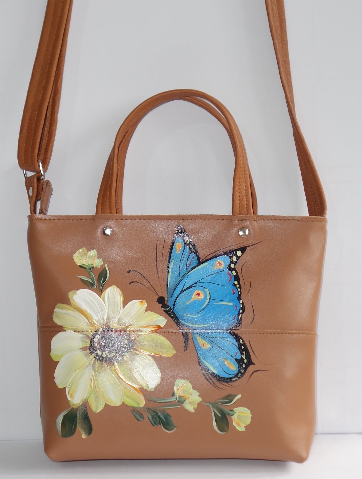 GEANTA DE PIELE NATURALA FEEL THE MUSIC