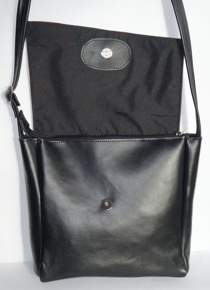 GEANTA DE PIELE NATURALA MOON CAT
