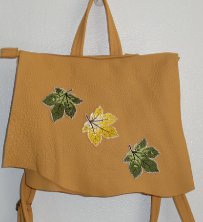 RUCSAC DE PIELE NATURALA WINTER