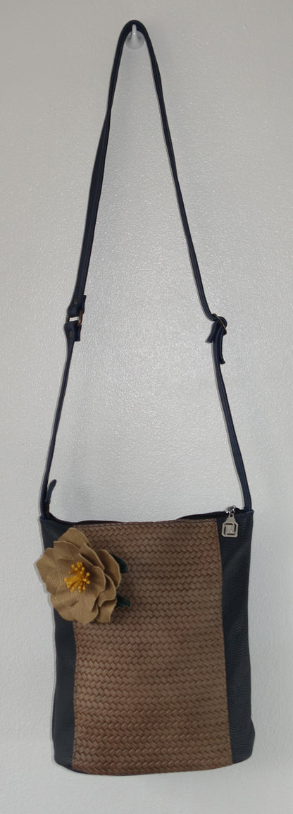 GEANTA DE PIELE NATURALA MOCHA BLOOM