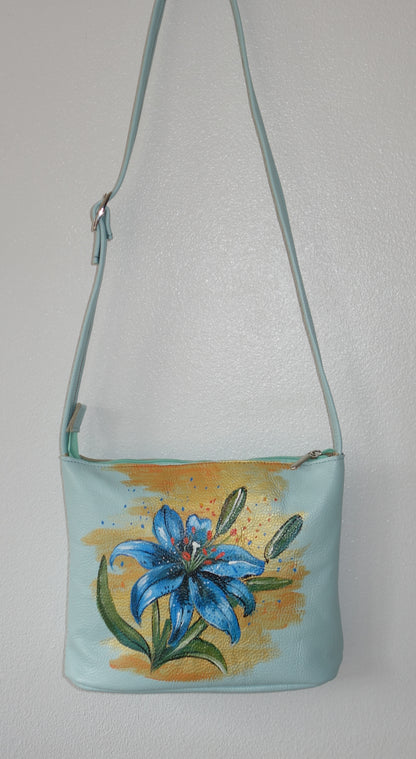 GEANTA DE PIELE NATURALA BLOSSOM