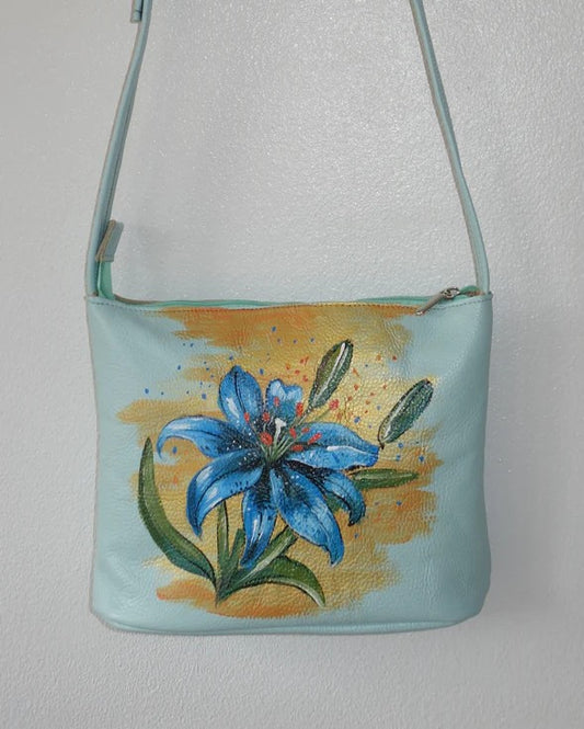 GEANTA DE PIELE NATURALA BLOSSOM